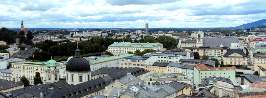 Ansicht von Salzburg